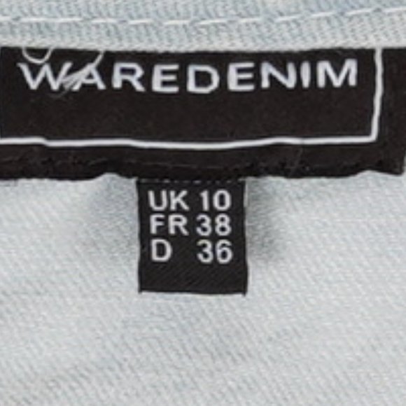 Waredenim  Women's Sleeveless Denim Midi Dress Size UK10/FR38 - Picture 6 of 6